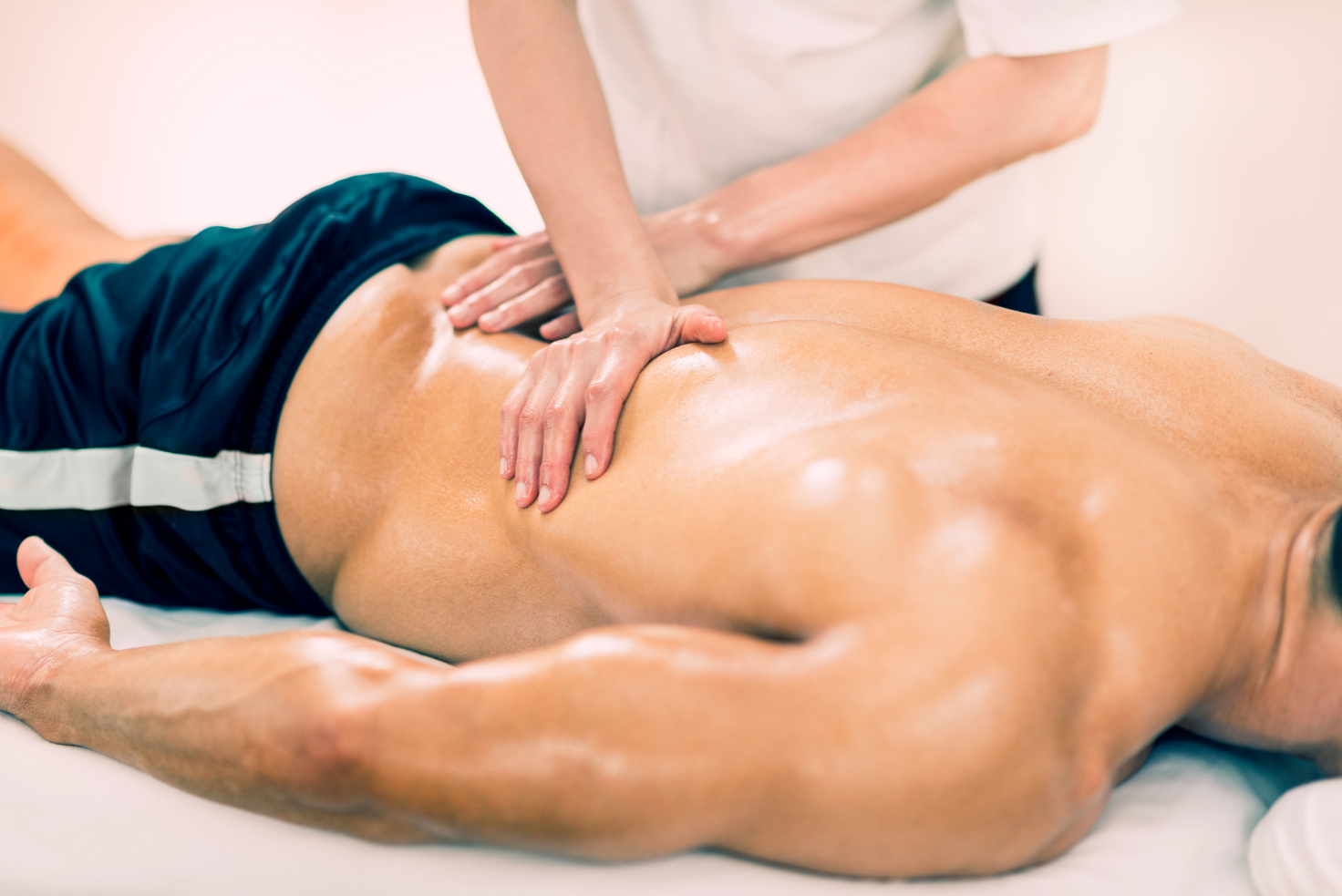 Sports Massage - Massaging Lower Back